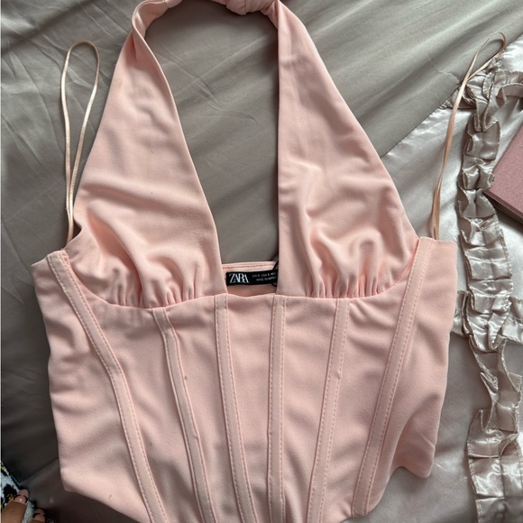 Pink halter top - Picture 2 of 3